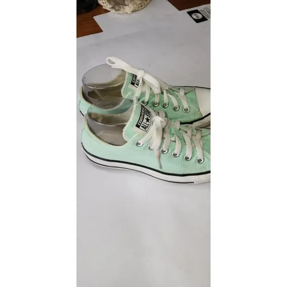 Converse All Star Mint Green Sneakers Mens Size 5, Womens Size 7 Rare Color - Picture 5 of 15